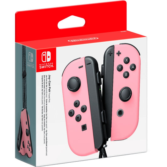 Comandos Nintendo Joy-Con Pack 2 Rosa Claro