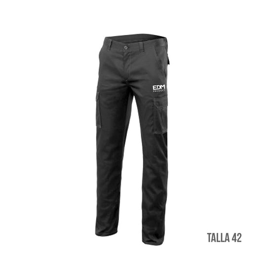 *merchandising* calÃ§a preta longa tamanho m serigrafada edm_0