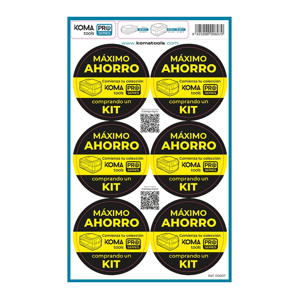 Autocolantes mÃ¡xima poupanÃ§a koma tools_0
