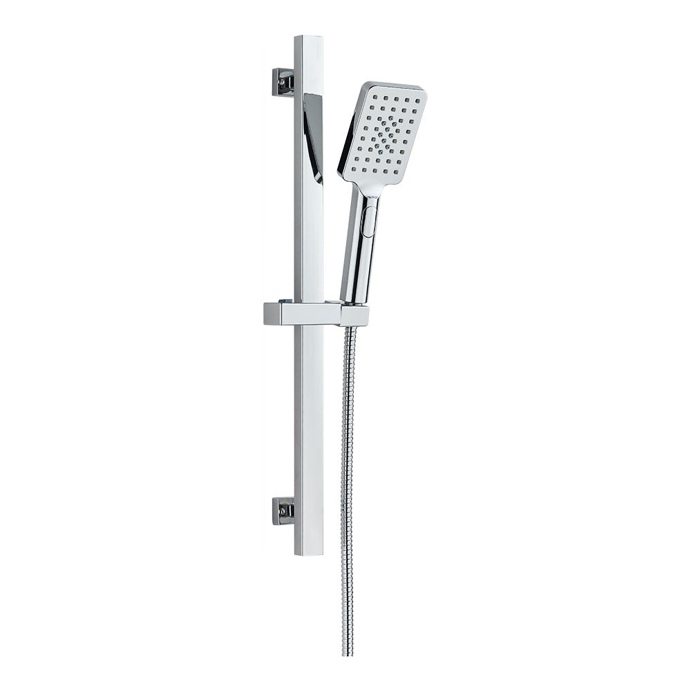Coluna de duche, tubo flexÃ­vel e telefone de duche sÃ©rie altea edm_0