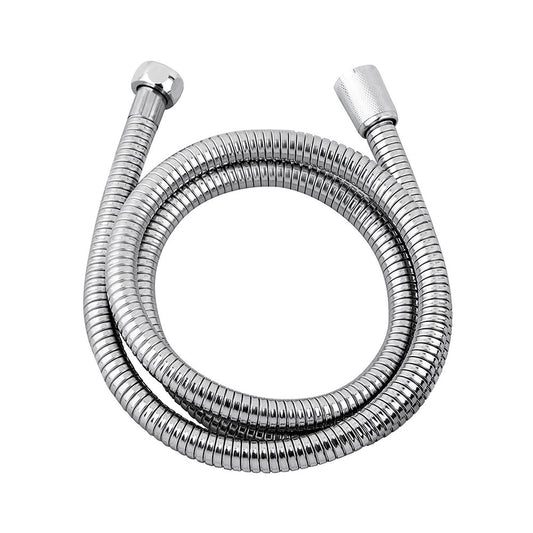 Tubo flexÃ­vel para chuveiro de inox 1,5m cor cromada edm_0