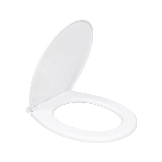 Assento wc bÃ¡sic branca 600g com parafusos edm_0