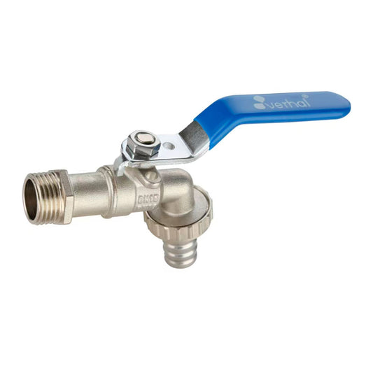 Encaixe de mangueira para torneira de jardim eco Â½ x Â¾ pol selÃ¡vel_0