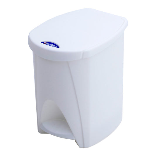 Caixote com pedal de 7l branco 20x26x28cm_0