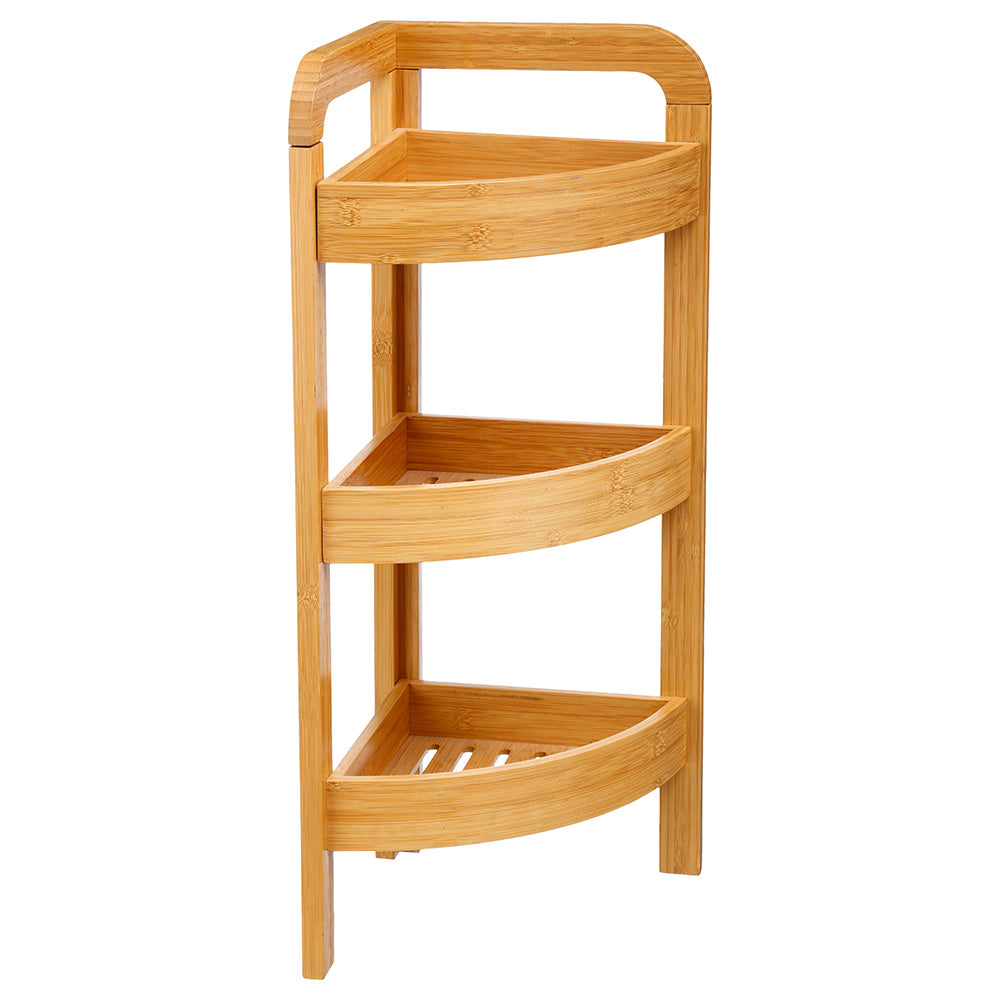 Organizador casa esquina 3 niveis bambu 23x23x61cm_0