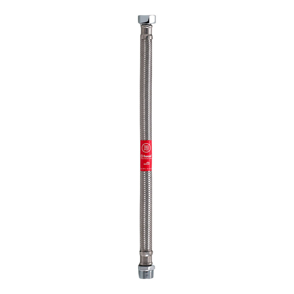 Tubo flexÃ­vel para termoacumulador m-f Â½ pol., 40 cm_0