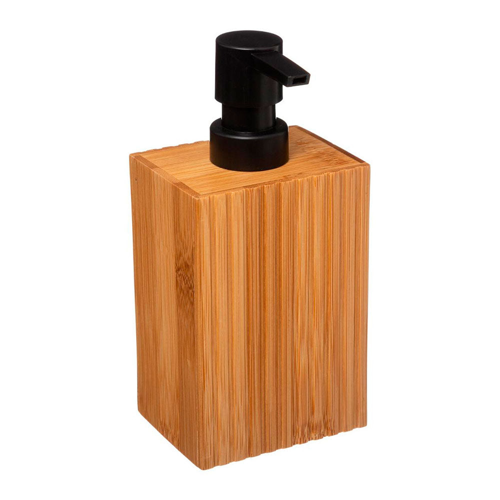 Dispensador sabÃ£o casa de banho bambu coleÃ£o "terre"_0