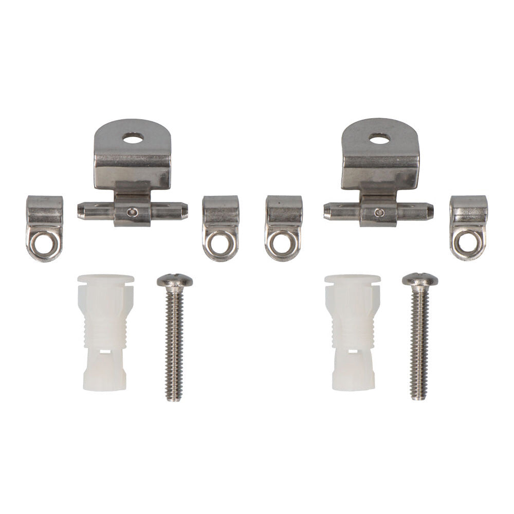 Kit dobradiÃ§a de aÃ§o para tampa roca meridian ai0006300r roca_0