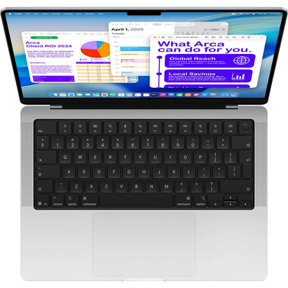 Apple MacBook Pro 14 M5 24GB 1TB SSD Prateado 2025 Teclado Alemão