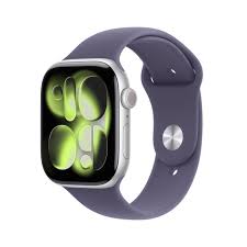 Apple Watch Series 11 / Apple / Alumínio Prateado com Pulseira Sport Roxa S/M MEV94WF/A_0