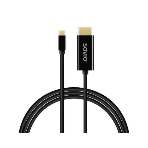 CABLE USB-C a HDMI SAVIO CL-191 2M_0