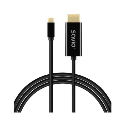 CABLE USB-C a HDMI SAVIO CL-190 1M_0