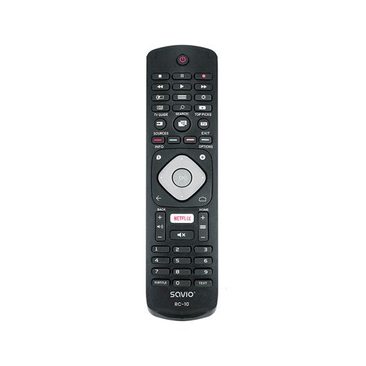 MANDO TV SAVIO RC-10 COMPATIBLE PHILIPS SMART TV_0