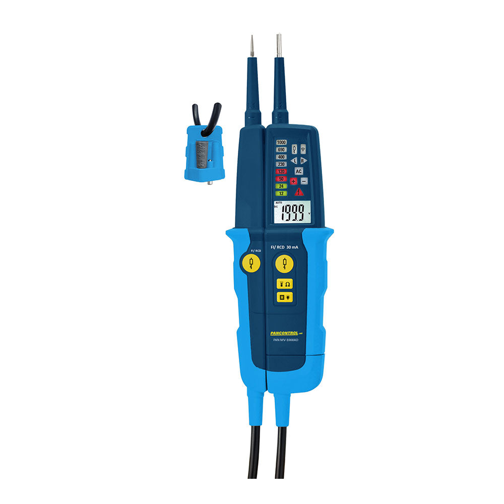 Tester voltagem e continuidade pan mv-1000ad 1000v pancontrol_0