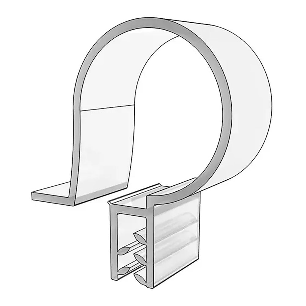 Suporte de vara atÃ© 8 mm para cartazes de 2 mm de espessura_0