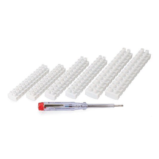 Kit diy elÃ©trico chave de fendas+tiras de ligaÃ§Ã£o_0