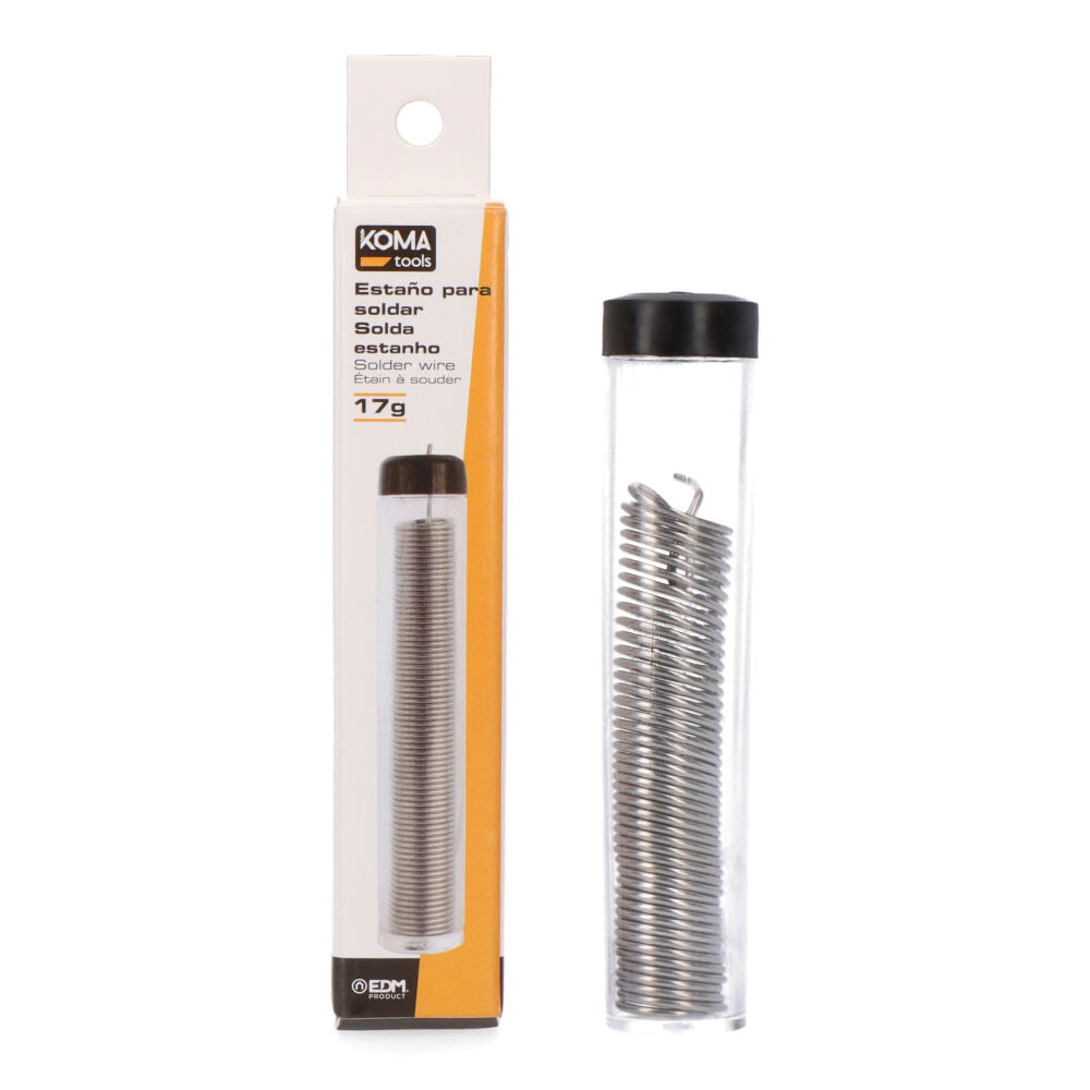 Fio de estanho 60% 1mm.17g. koma tools_0