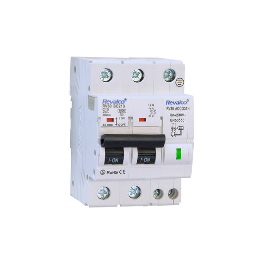 Iga 2p 32a c 10ka - proteÃ§Ã£o sobretensÃ£o permanente cumpre a normativa en-50550_0