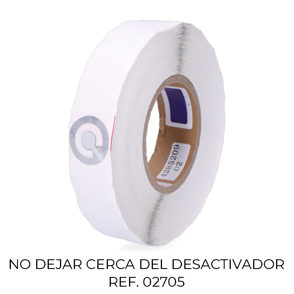 Pack 2000 etiquetas anti-roubo 2933 tamper Ã¸3,3cm 7740096 checkpoint_0