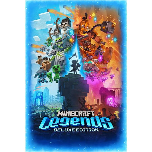 Jogo Minecraft Legends Edition Deluxe / Microsoft / Preto / 0196388152339_0