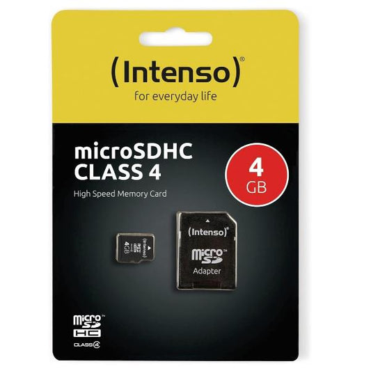 microSDHC INTENSO / 4 GB / Preto / 3403450_0