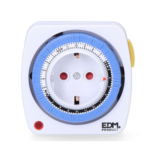 Programador diÃ¡rio compacto econÃ´mico 230v 16a edm_0