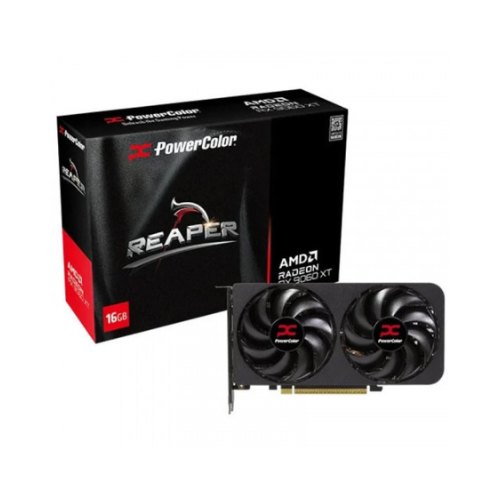 Grafikkarte POWERCOLOR Radeon RX 9060 XT Reaper 16GB / Preto_0
