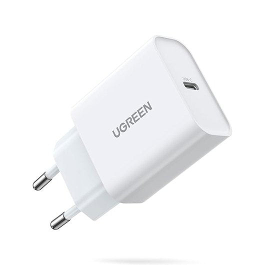 CARGADOR UGREEN PD 20W EU WHITE_0
