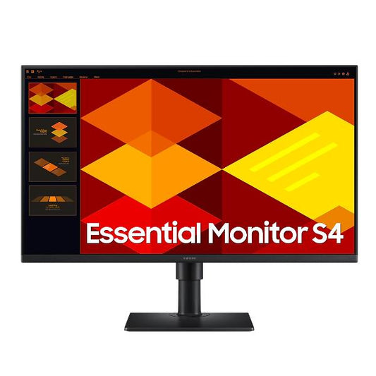 Monitor Samsung / FHD / Preto / 100Hz / Speaker / Stand Regulável e Pivot / S24D406_0