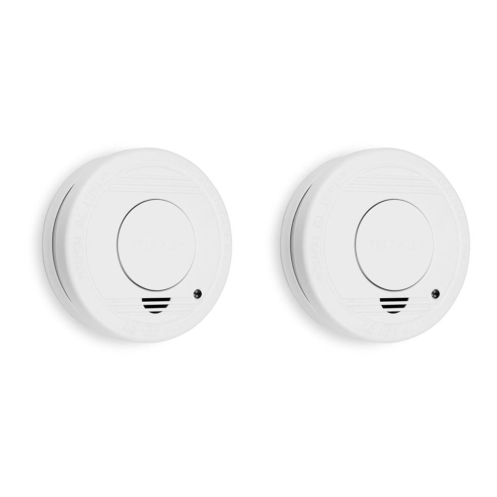 Detetores de fumo Ã³pticos em cor branco, 85 db, 2 un_0