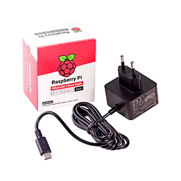 Fonte Raspberry Pi Foundation / Preto / KSA-15E-051300HE_0