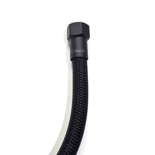 Mangueira flexÃ­vel preta de 40 cm de altura - 3/8 pol_0