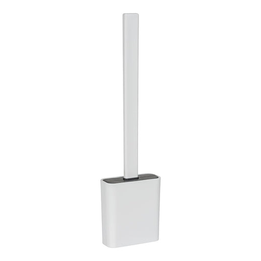 Porta-escova de vaso sanitÃ¡rio zalana, branco, 9,8 x 4 x 35,5 cm_0