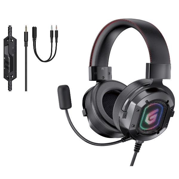 CUFFIE GAMING CON SUONO STEREO, jack 3.5mm_0