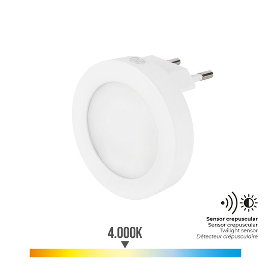 Luz presenÃ§a led 0,5w 5lm 4000k red. edm_0
