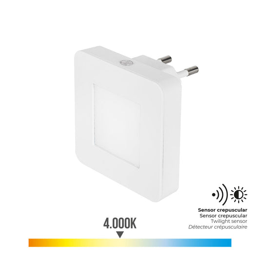 Luz presenÃ§a led 0,5w 5lm 4000k quad daylight. edm_0
