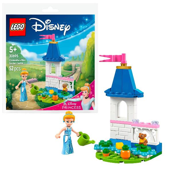 Construição LEGO Disney Princess Cinderellas Mini-Gartenschloss / Azul / 30695_0