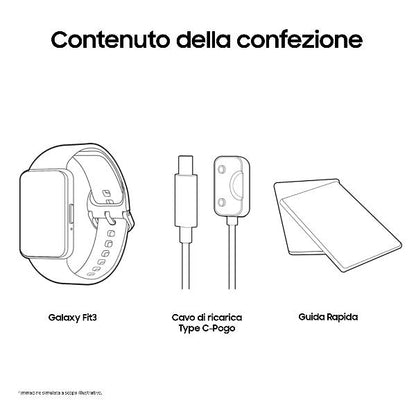 SAMSUNG SMARTWATCH GALAXY FIT3 GRAFITE #PROMOPLAN ATE 31-01_1