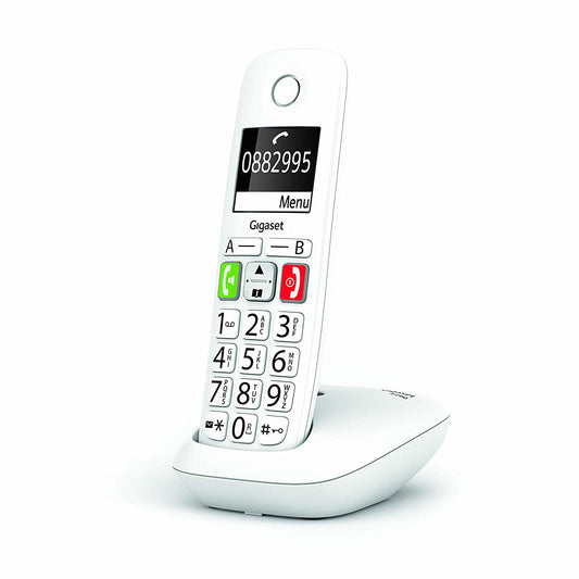 GIGASET WIRELESS LANDLINE PHONE E290 WHITE (S30852-H2901-D202)_0