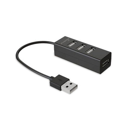 HUB 4 PUERTOS 2.0 MEDIARANGE MRCS502 BLACK_0