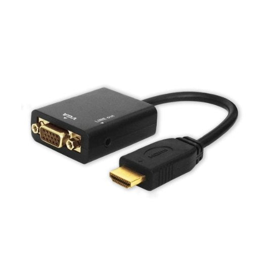 ADAPTADOR HDMI (M) A VGA (H) CON AUDIO SAVIO CL-23_0
