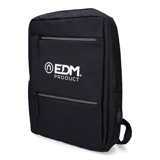 Merchandising mochila de escritÃ³rio preta pierre delone edm_0