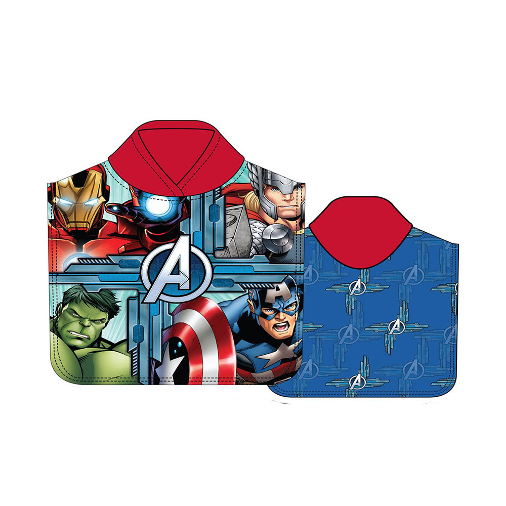 Poncho de praia micro 55x11cm infantil avengers_0