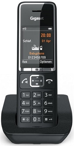 GIGASET WIRELESS PHONE COMFORT 550 BLACK CHROME S30852-H3001-D204_0