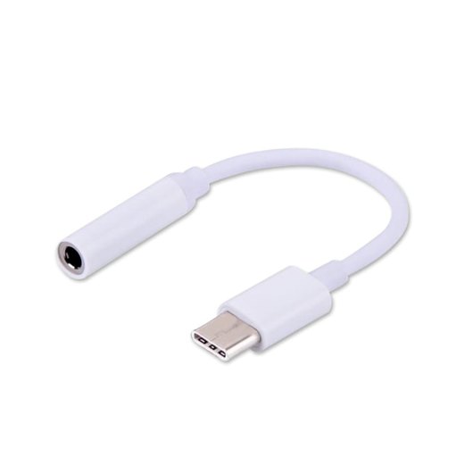 ADAPTADOR USB-C A JACK 3.5 SAVIO AK-35 WHITE_0