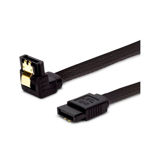 CABLE SATA ANGULAR SAVIO GAK-04 BLACK_0
