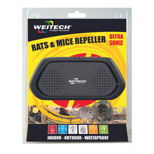 Afugentador ultrassÃ³nico de ratos e ratazanas weitech_0