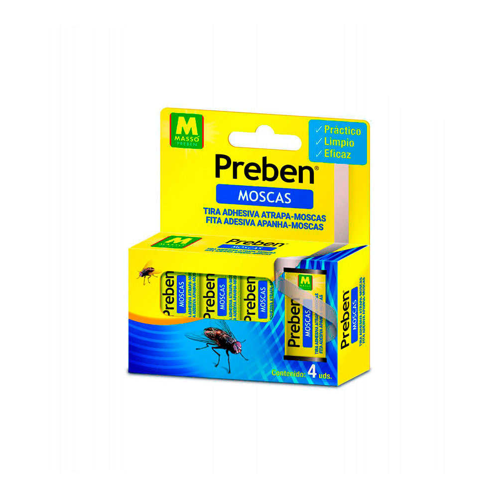 Preben fita adesiva moscas 4un 231277 massÃ³_0
