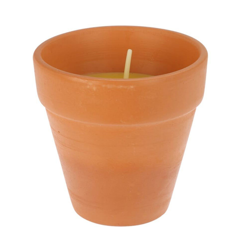 Vela de citronela terracota Ã¸9 x 9,8 cm_0