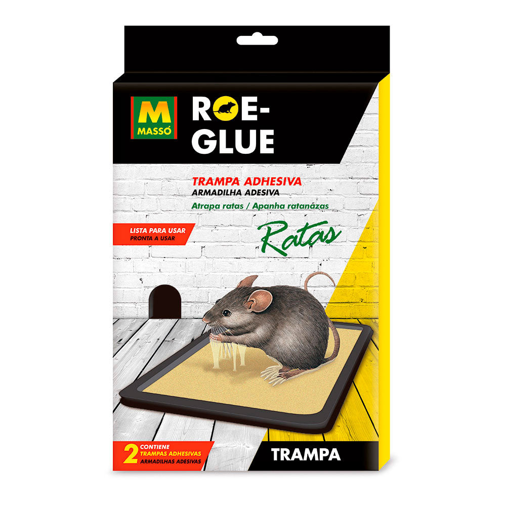 Roe-glue ratoeira adesiva para ratos 2un. 231556 massÃ³_0